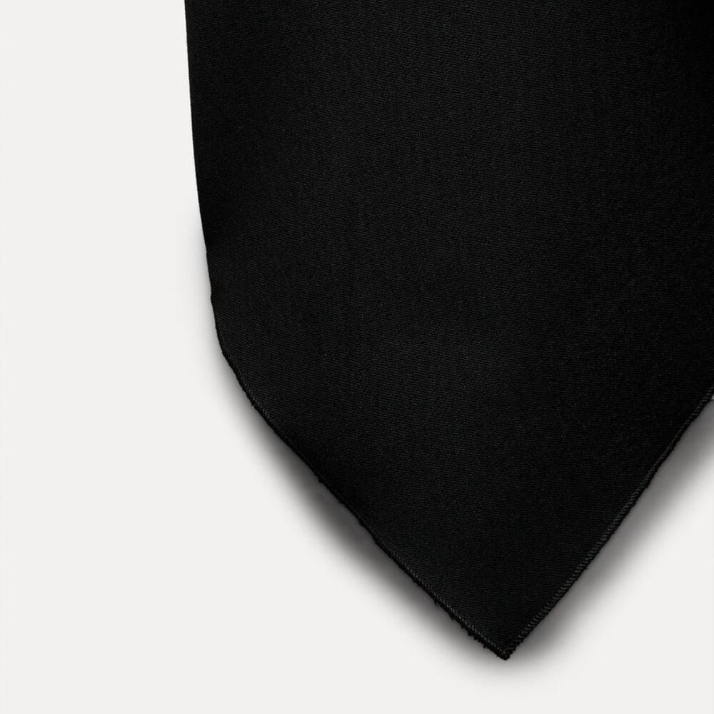 NWT ZARA PLEATED SKIRT ZW COLLECTION BLACK - Picture 5 of 10